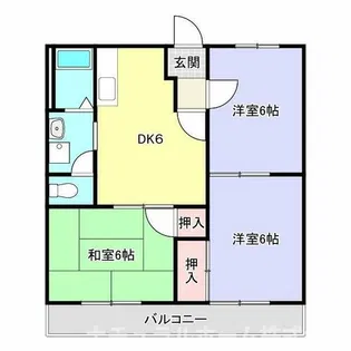 セフィラ東脇【1階】の間取り