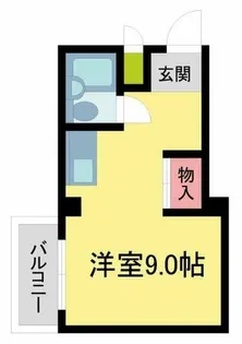 ユーカリハウス【301号室】の間取り