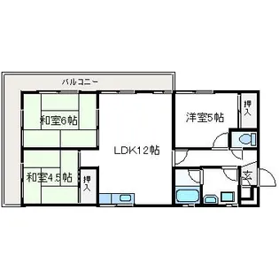 メゾン・リュミエール【4階】の間取り