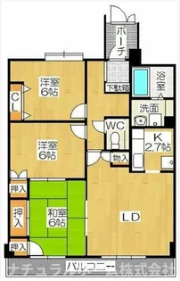 グランコート佐藤【2階】の間取り