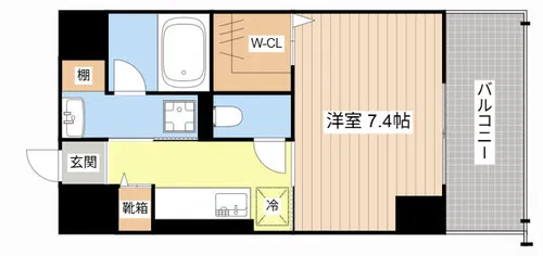 Pronity Hill【2階】の間取り