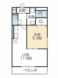 プリエール【2階】の間取り