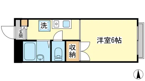 ボナール高町【2階】の間取り