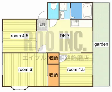 サンシティー21【1階】の間取り