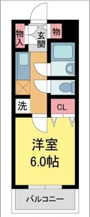 アーバンジャングルプレース【341号室】の間取り