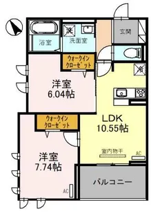 Rainbow【2階】の間取り