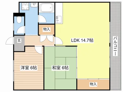 Nasu8【5階】の間取り