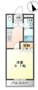 ミルフィオリⅠ【103号室】の間取り