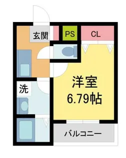 クレアモントヒルズ宝塚【2階】の間取り