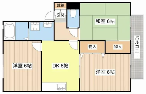 ミレニアーム【2階】の間取り