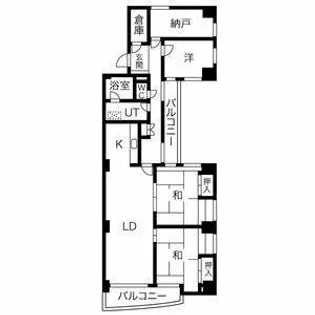 MISTRAL姫路駅南【A-6号室】の間取り