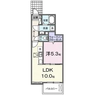 モルゲングランツ【1階】の間取り