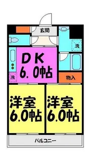 イトウマン37【103号室】の間取り