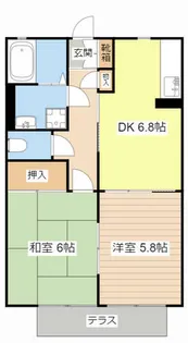 グランステージ 興和【0107号室】の間取り