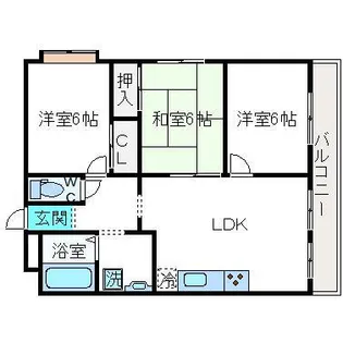 ピア・グランデ【302号室】の間取り