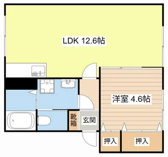 プロスパー・K B棟【2階】の間取り