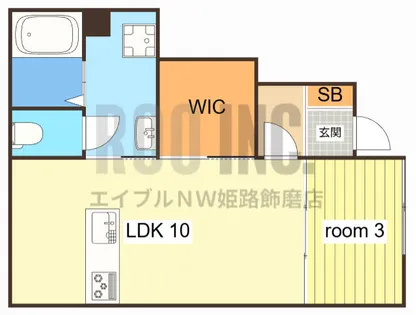 minato terrace飾磨【1階】の間取り