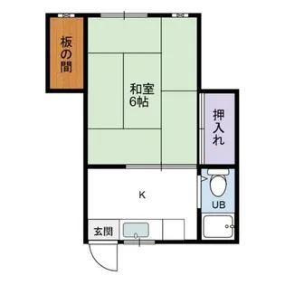 平井ビル【206号室】の間取り