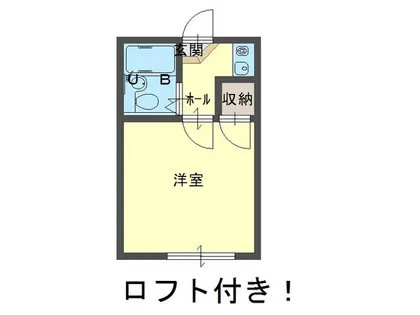パーシャル中松江【101号室】の間取り