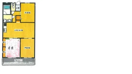 新光ビル【205号室】の間取り