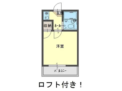 パーシャル中松江【203号室】の間取り
