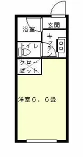 ライフ・イン出来島【2階】の間取り
