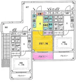 スマイリストハイツ【1階】の間取り