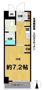 コスモフォーラム四条【8階】の間取り