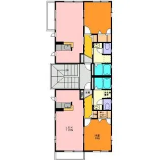 エクセルグリーン【1階】の間取り