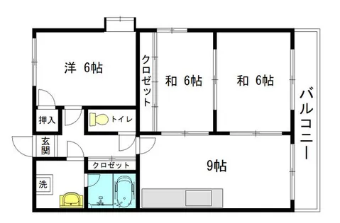 麻生ビル【5階】の間取り