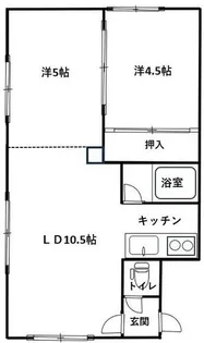 パークフロント24【2階】の間取り