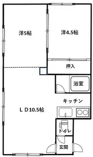 パークフロント24【7号室】の間取り