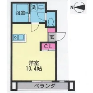 シモムラビル【2階】の間取り