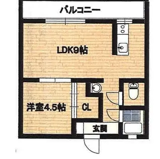 fメゾン堀田【1階】の間取り