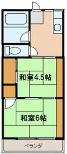 みどり荘【1階】の間取り