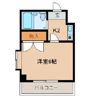愛知県名古屋市天白区平針5丁目【マンション】の間取り