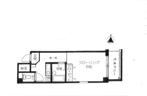 メイプルヒル【5階】の間取り