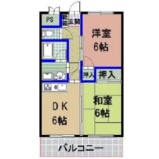 森の元ビル【3階】の間取り