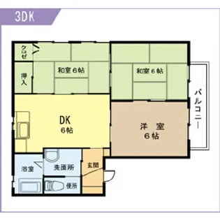 パークサイドフローラ【A101号室】の間取り