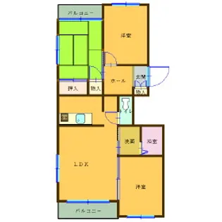 第6江藤ビル【3階】の間取り