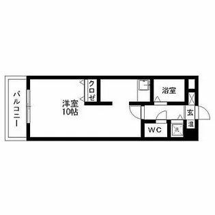 JGM大橋【3階】の間取り