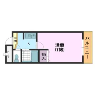 サンフェスタ【4階】の間取り