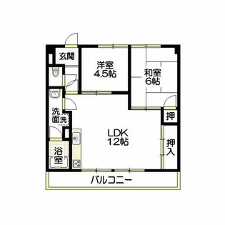 森ビル【3階】の間取り