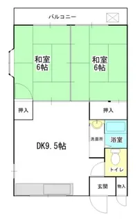 アーベイン前原【3階】の間取り