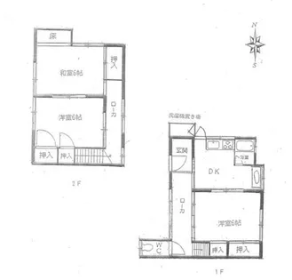 兵庫県神戸市東灘区住吉山手2丁目【一戸建】の間取り