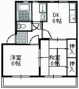 シティオ・フェリズ【1階】の間取り