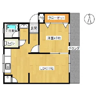 A BIL Ⅰ【3階】の間取り
