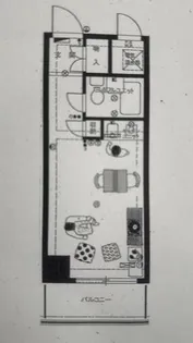 ロマネスク天神南【306号室】の間取り