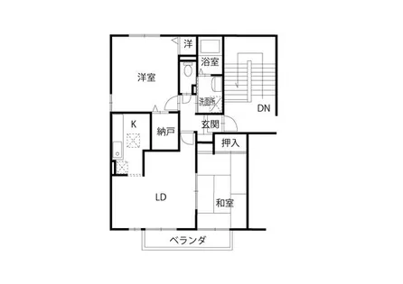 フローレンス.T【102号室】の間取り