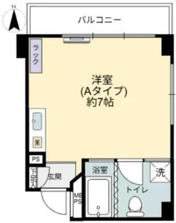 OAZO庄内西町【601号室】の間取り